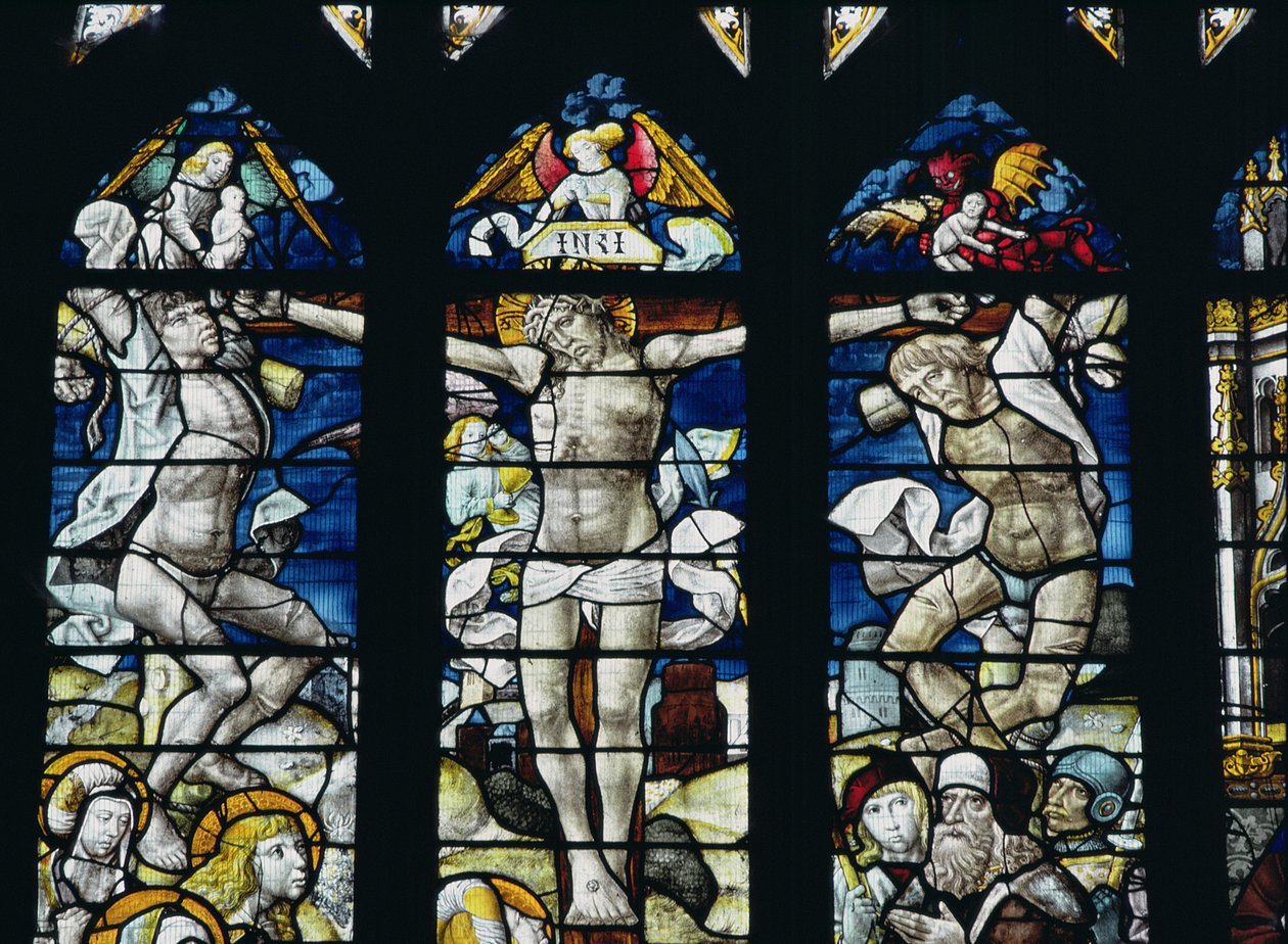 Korsfestelsen, 1500-tallet av English School