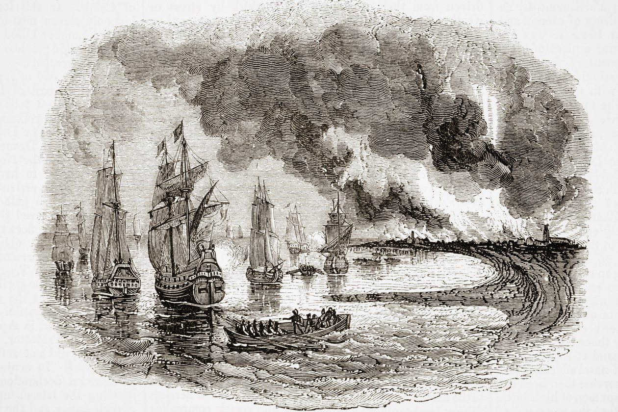 Den nederlandske flåten i Medway, fra 