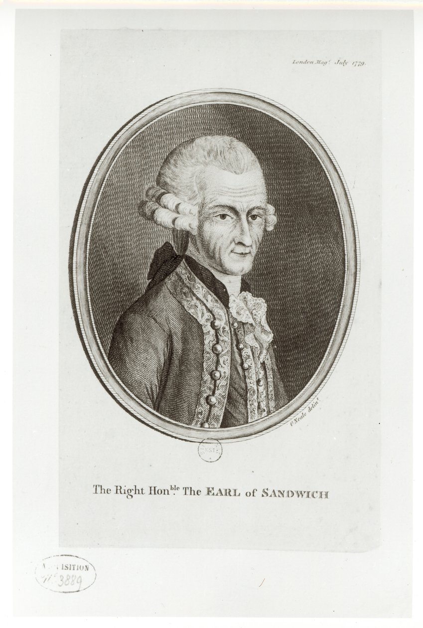 Den fjerde jarlen av Sandwich (1718-92) av English School