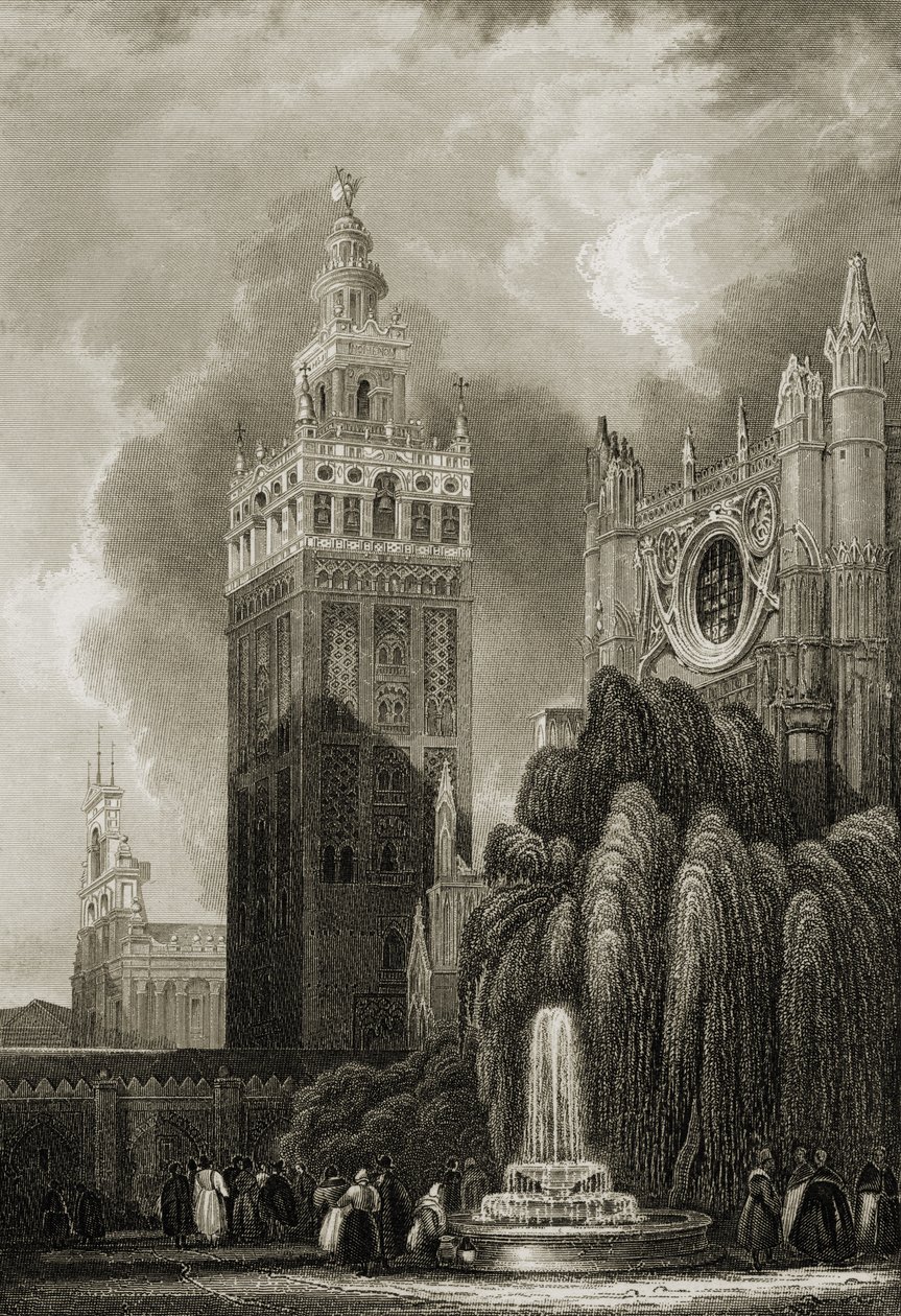 Giralda-tårnet, Sevilla, Spania av English School