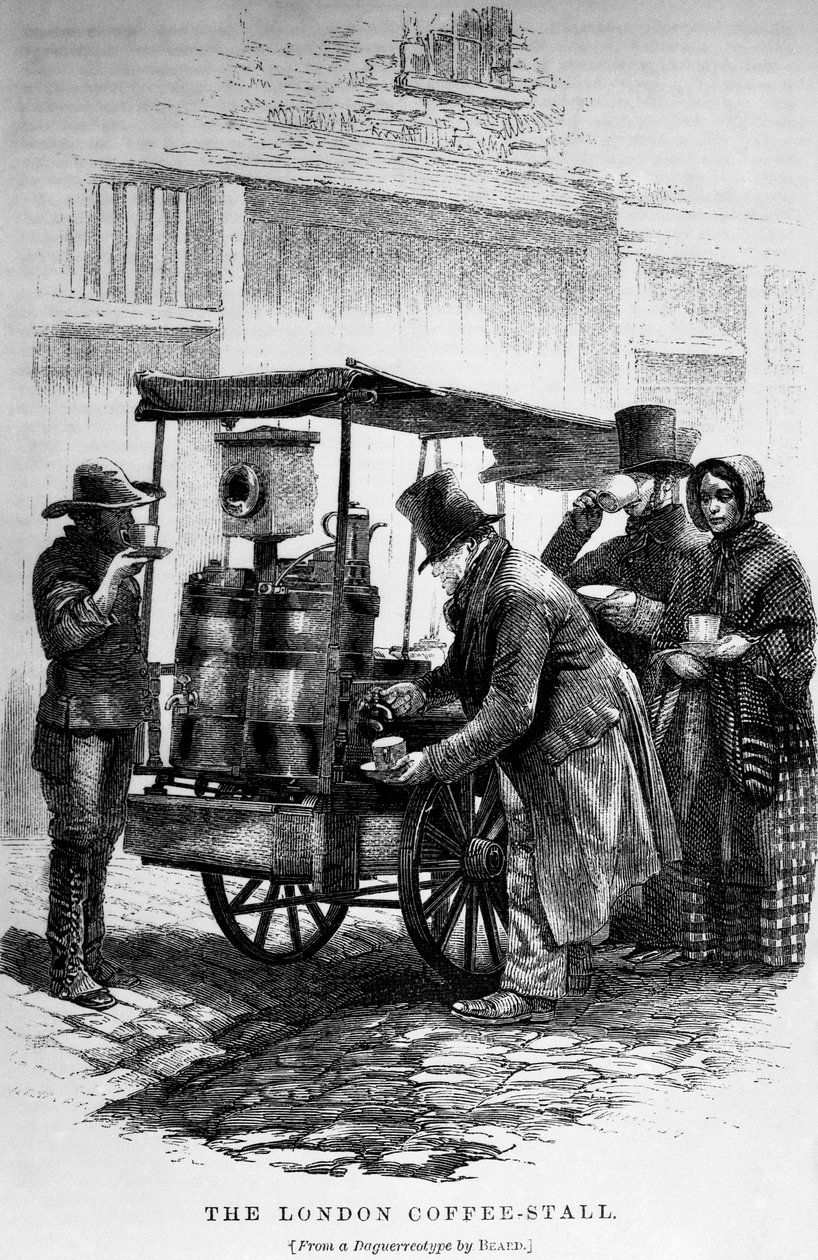 London Coffee-Stall av English School