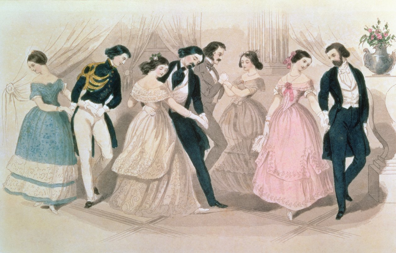 The Polka Fashions, fra Godey