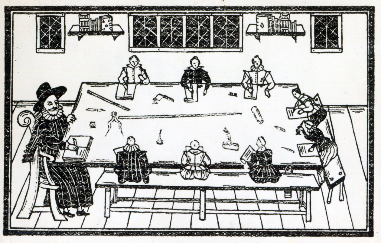 The Second Table of Good Nurture, en illustrasjon fra 