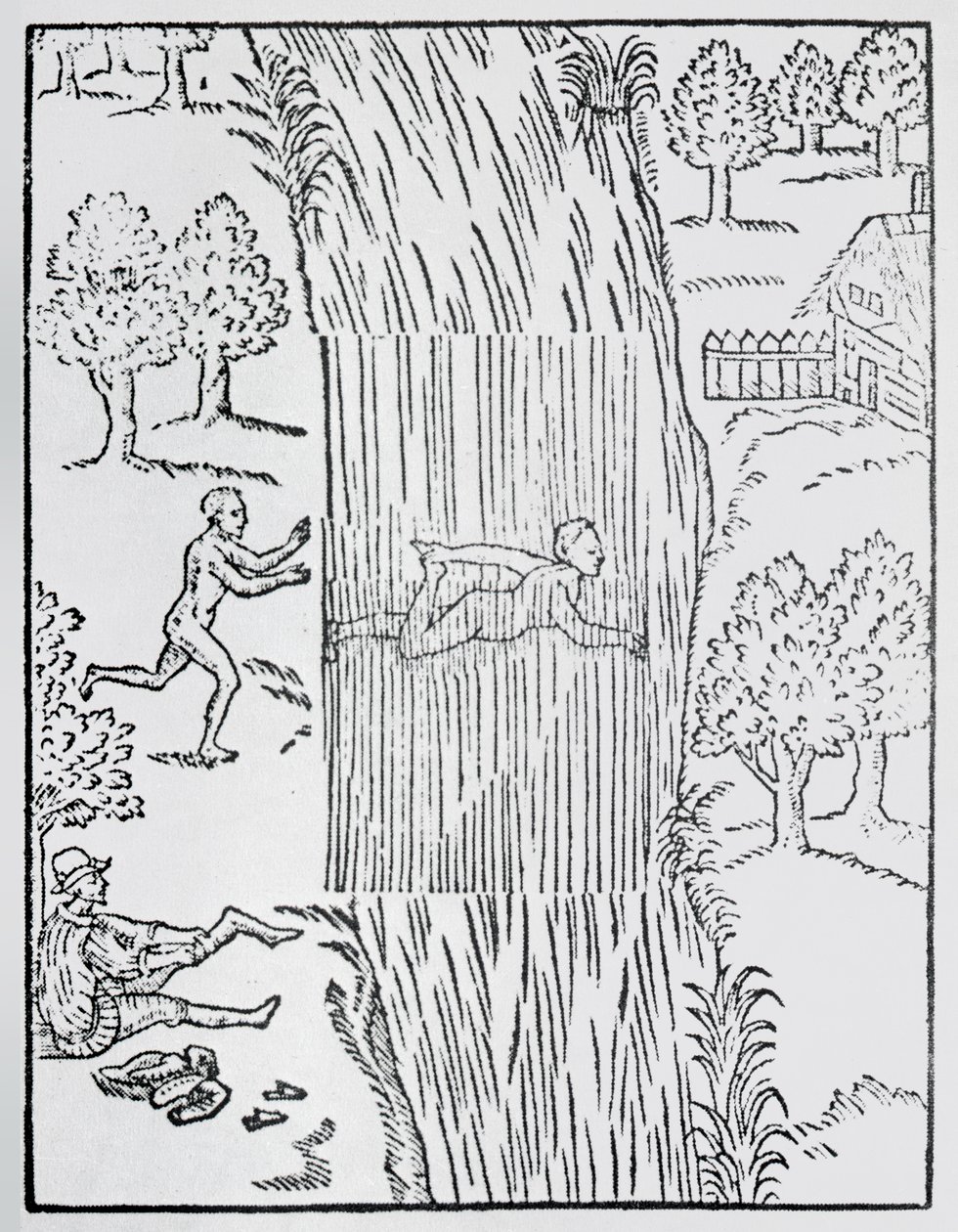 Svømmingskunsten, 1587 av English School