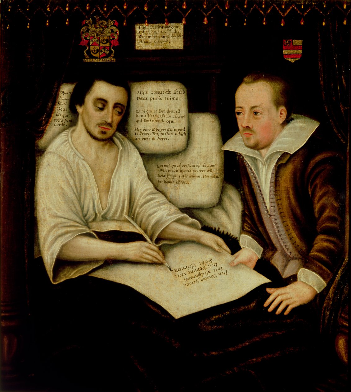 Thomas Braithwaite fra Ambleside (d.1607) lager sitt testamente av English School