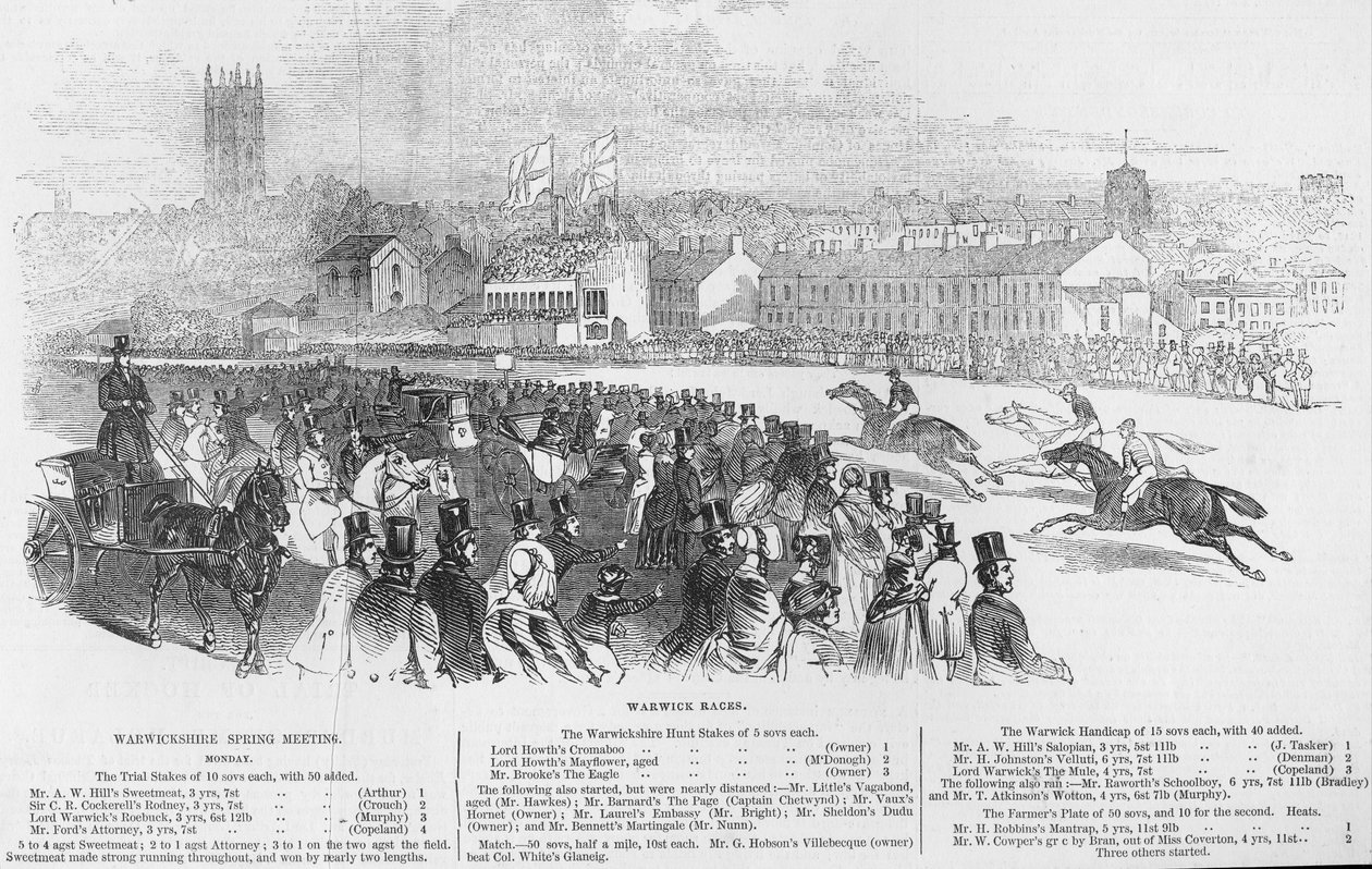 Warwick Races, fra 