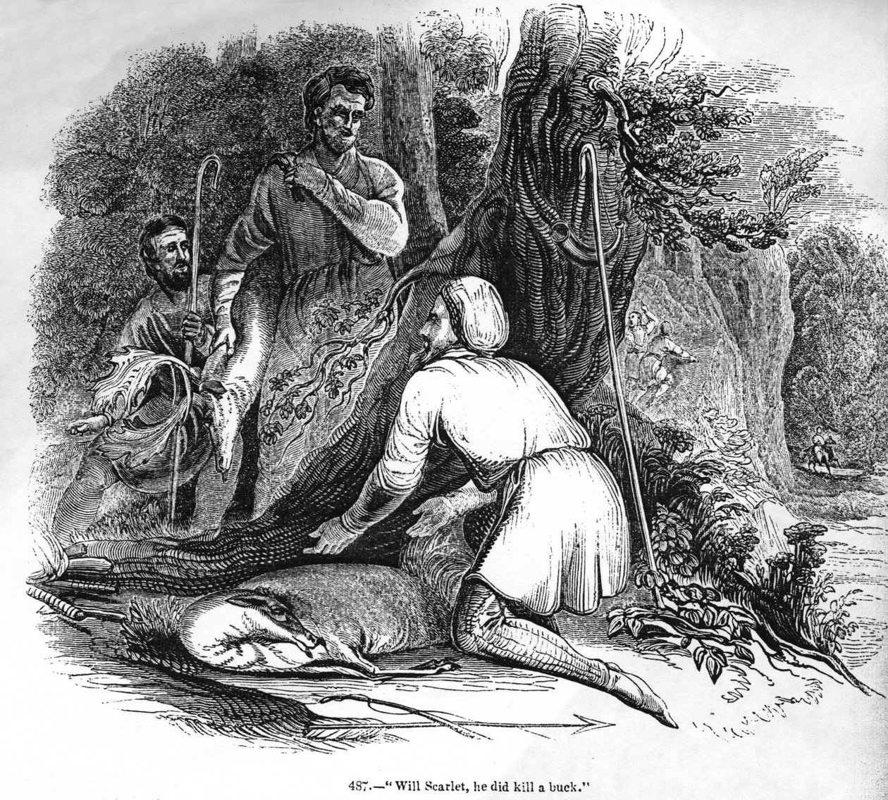 Will Scarlet Kills a Buck av English School