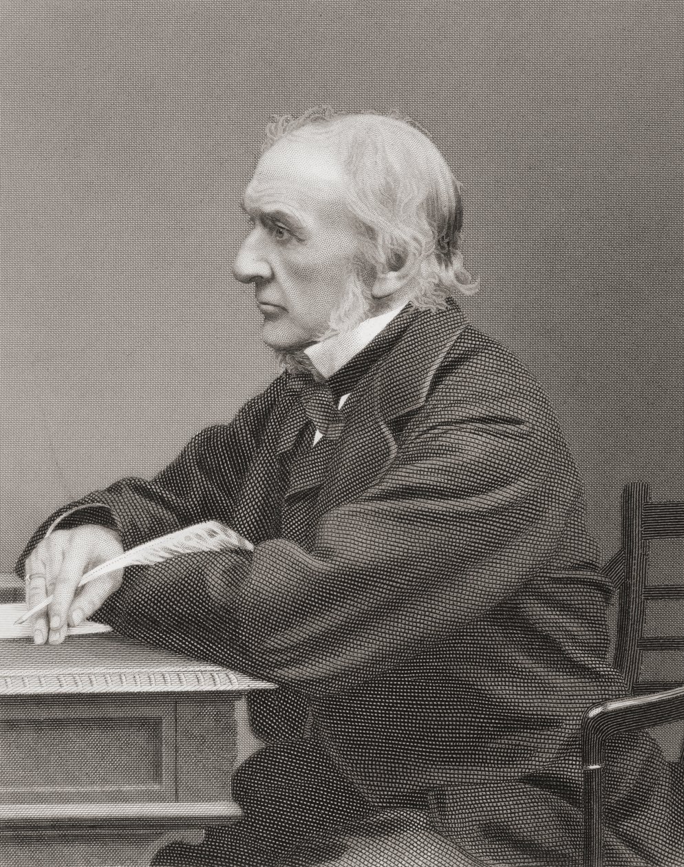 William Ewart Gladstone, 1883 av English School