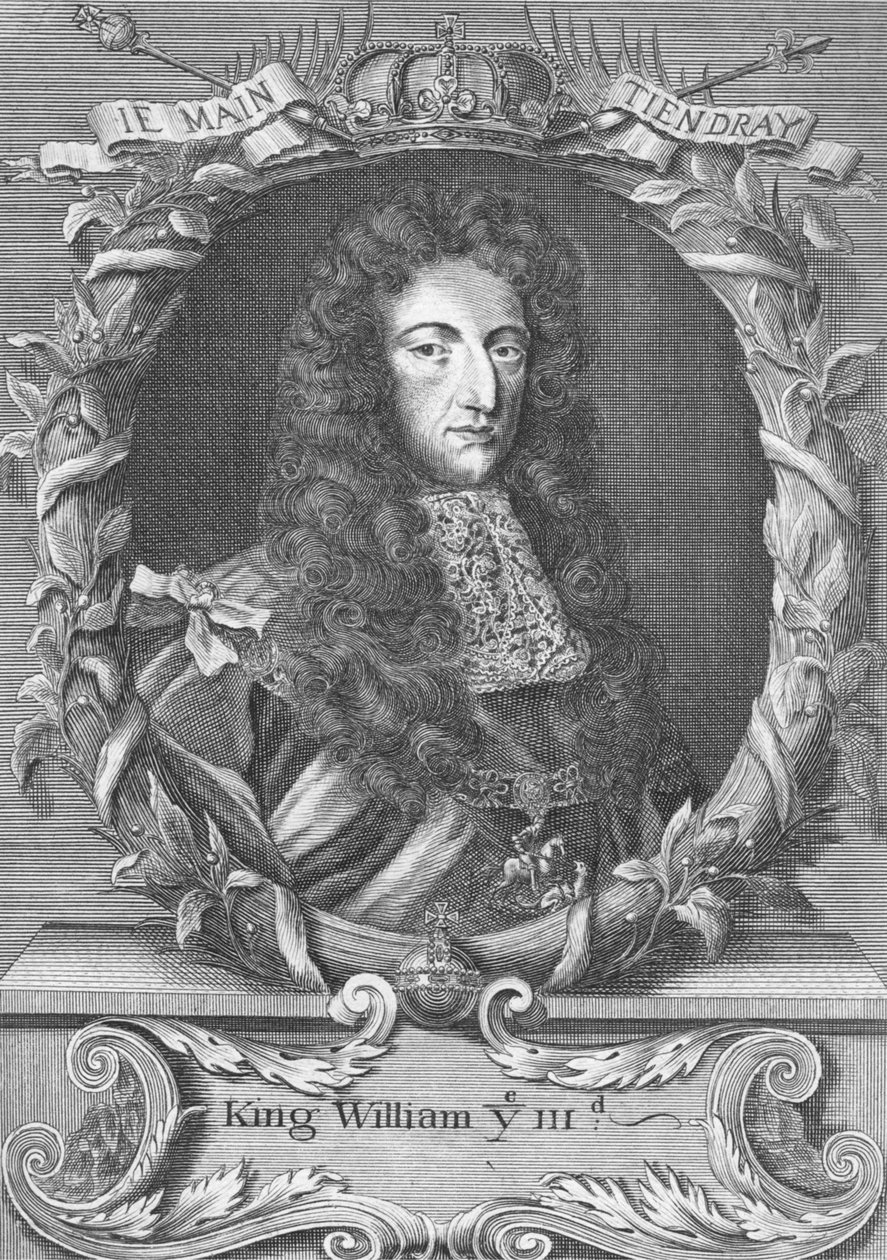Vilhelm III (1650-1702) Stadholder og konge av England av English School