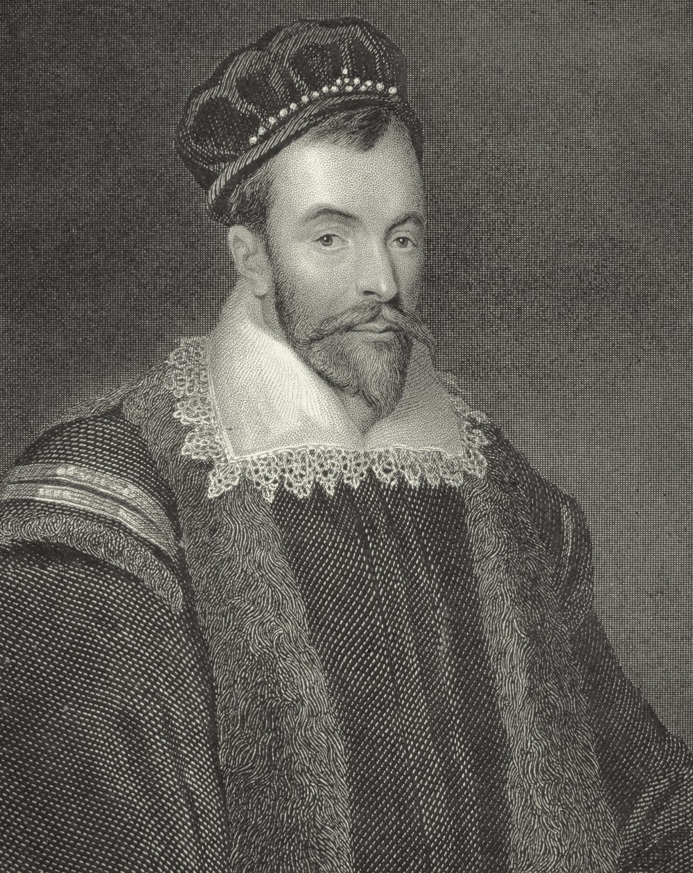 William Maitland av Lethington (ca. 1528-73) av English School