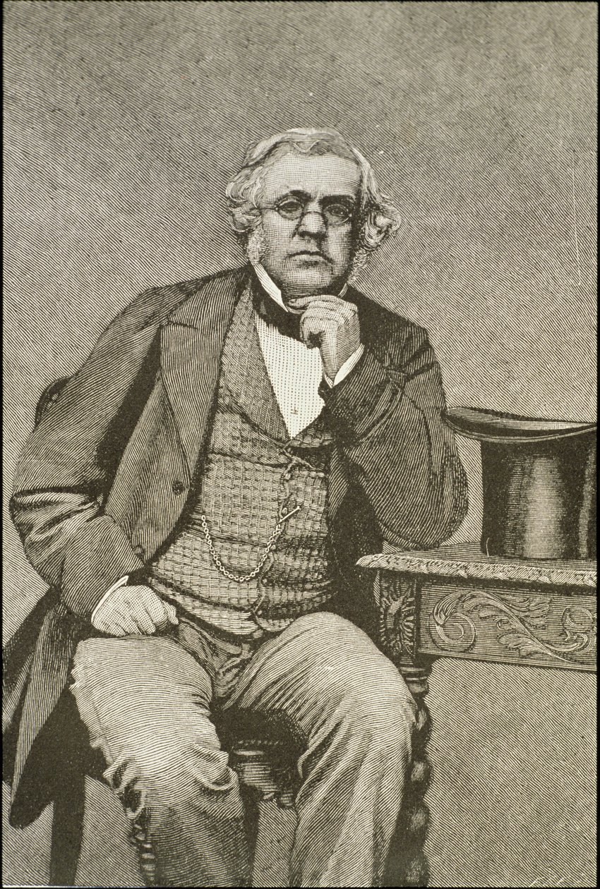 William Makepeace Thackeray (1811–63) av English School