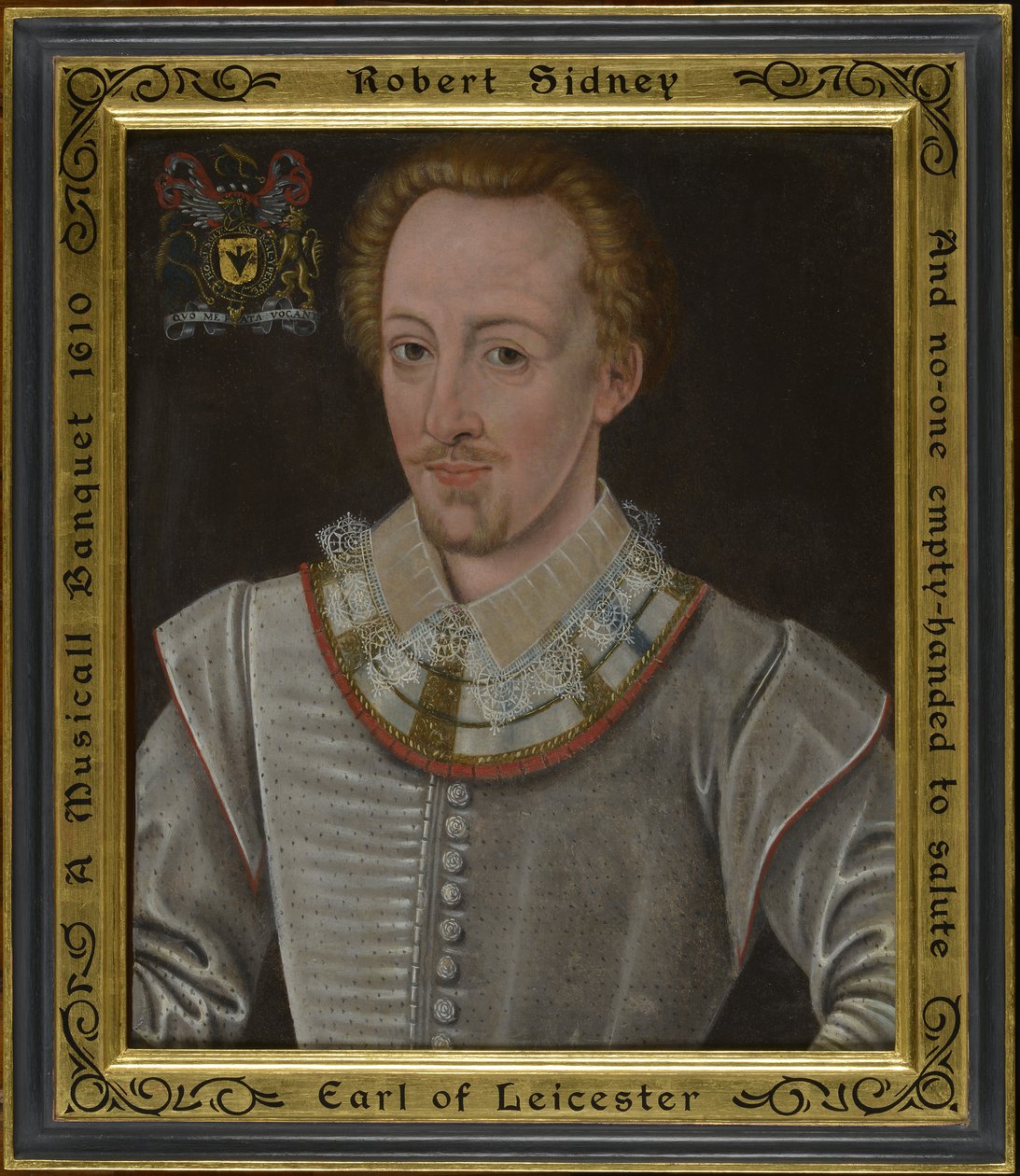 Portrett av Robert Sidney, Viscount Lisle, 1. jarl av Leicester av English School English School
