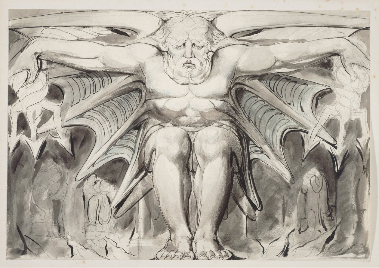 En ødeleggende guddom av William Blake