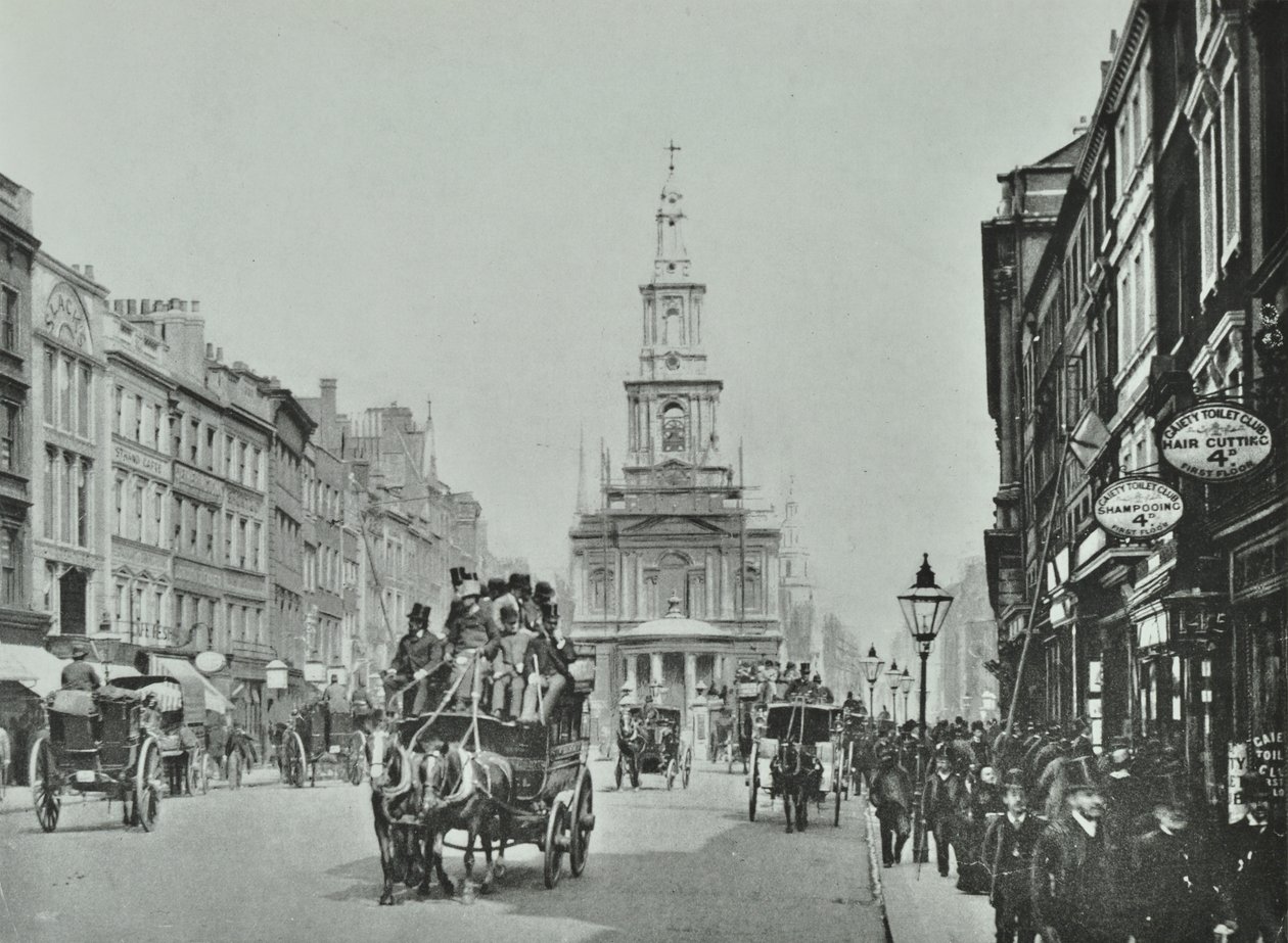 4-10 Strand, Westminster LB: forhøyninger, 1895 av English Photographer