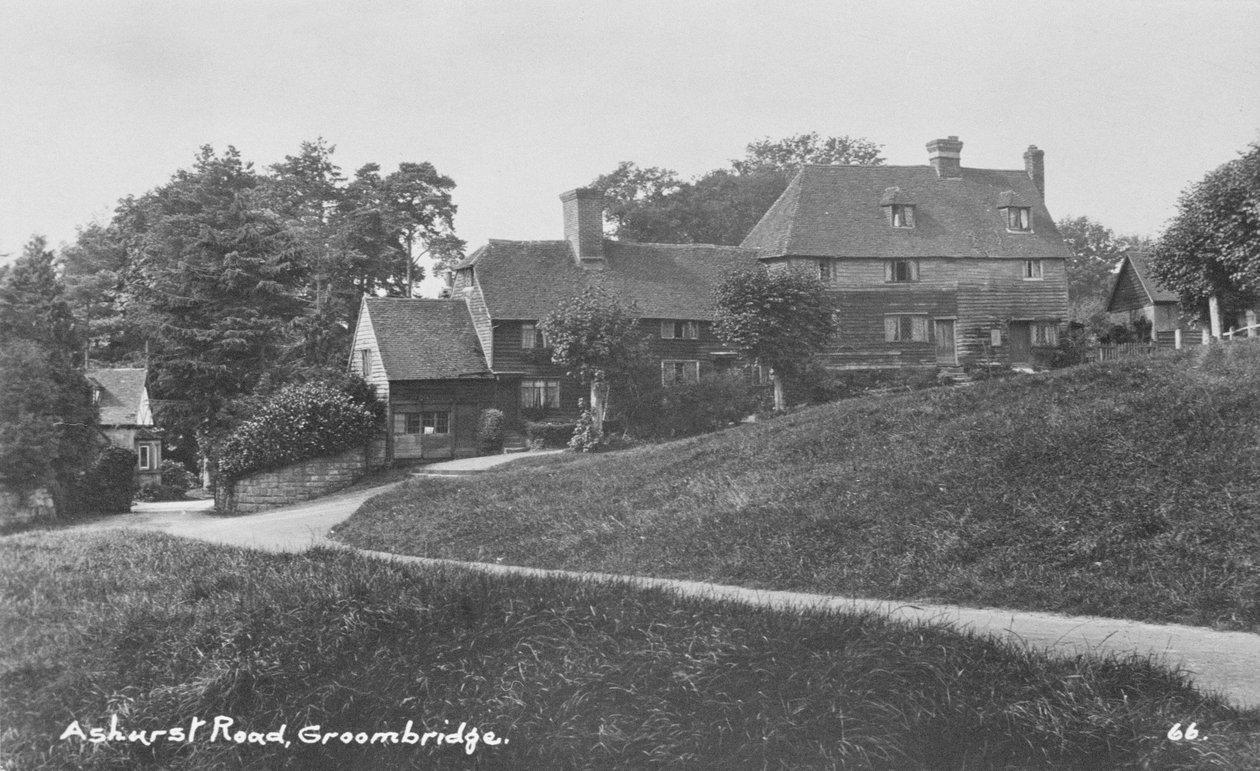 Ashurst Road, Groombridge, East Sussex, ca. 1910 av English Photographer
