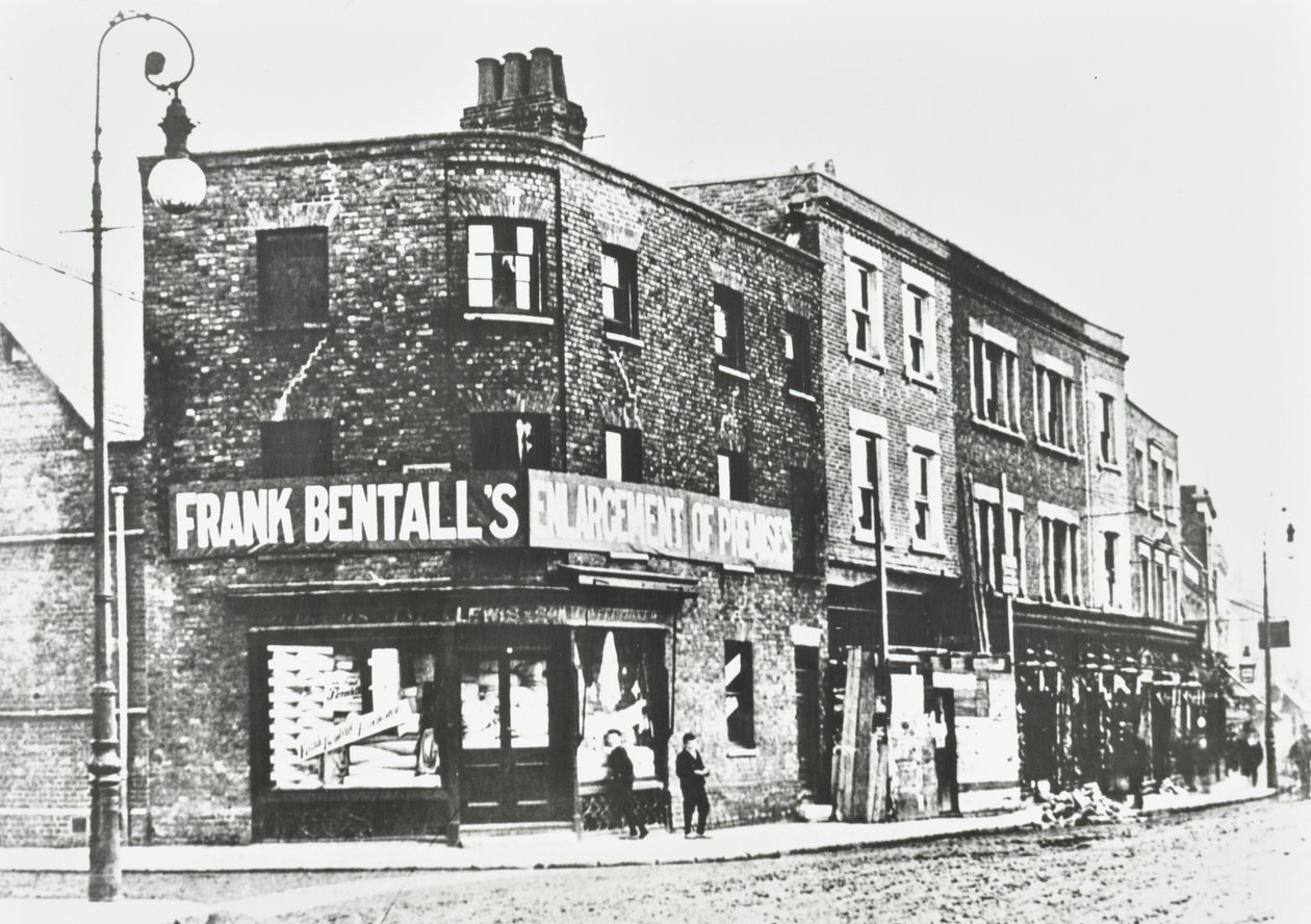 Bentalls, Clarence Street, Kingston: generell utsikt, 1890 av English Photographer