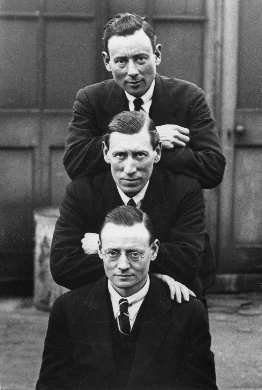 Bernard, Horace og Tom E. Grant (topp til bunn) av English Photographer