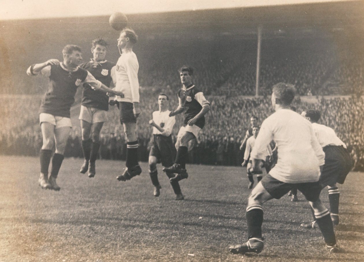 Bolton Wanderers vs. West Ham United, FA-cupfinale, 28. april 1923 av English Photographer