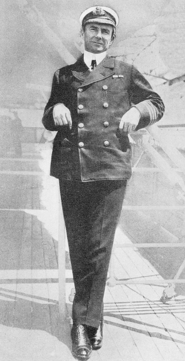 Kaptein Sir Arthur Henry Rostron av English Photographer