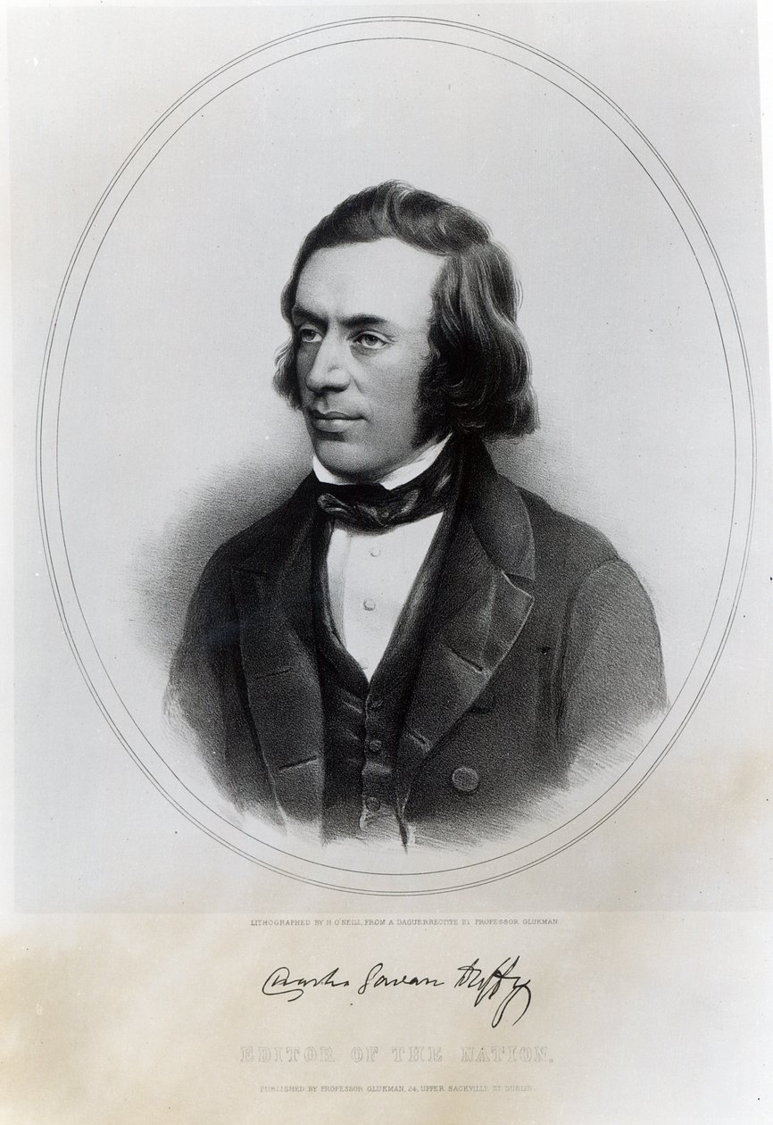 Charles Gavan Duffy, litografiert av H. O