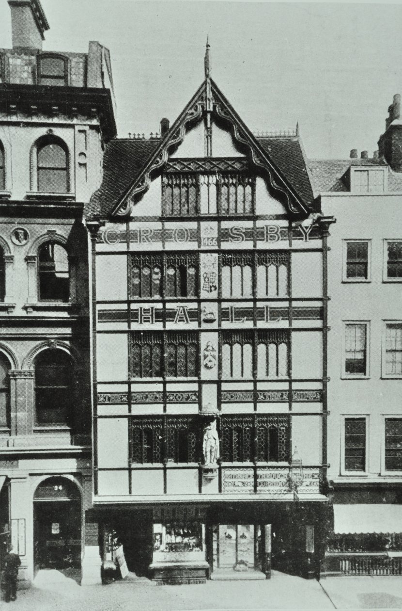 Crosby Hall, Bishopsgate, London, 1890 av English Photographer