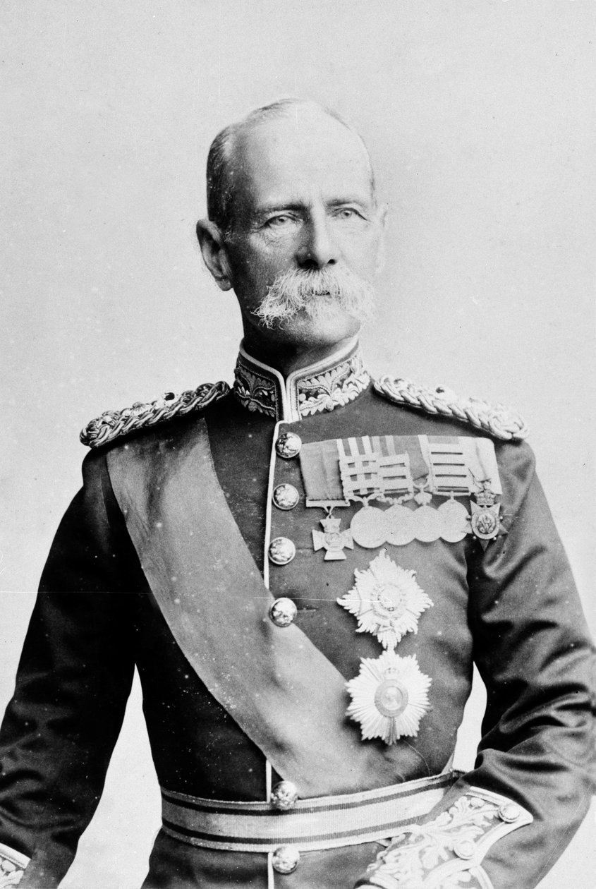 Feltmarskalk Lord Roberts (1832-1914) i full kjole, ca. 1895 av English Photographer