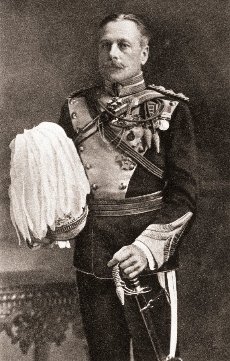 Feltmarskalk Douglas Haig, 1. jarl Haig, fra The Illustrated War News, 1915 av English Photographer