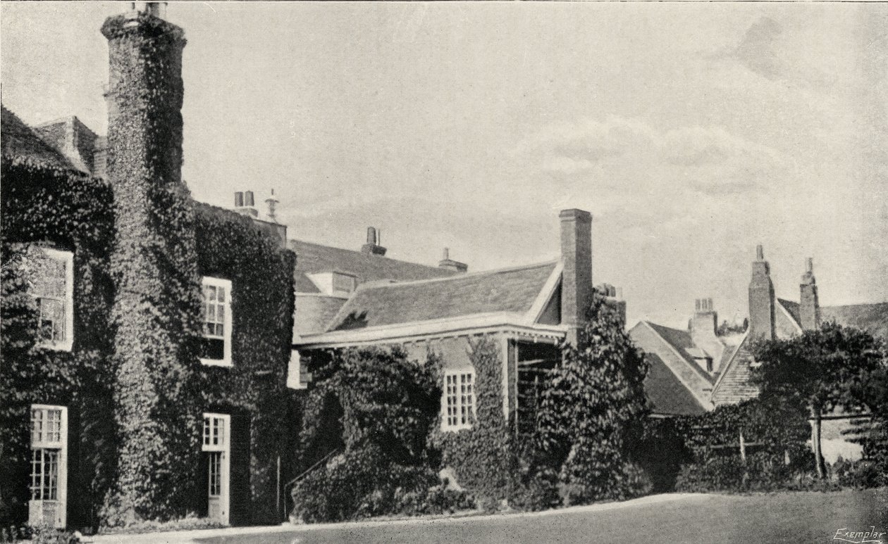 Henry James (1843-1916) hus på Rye av English Photographer