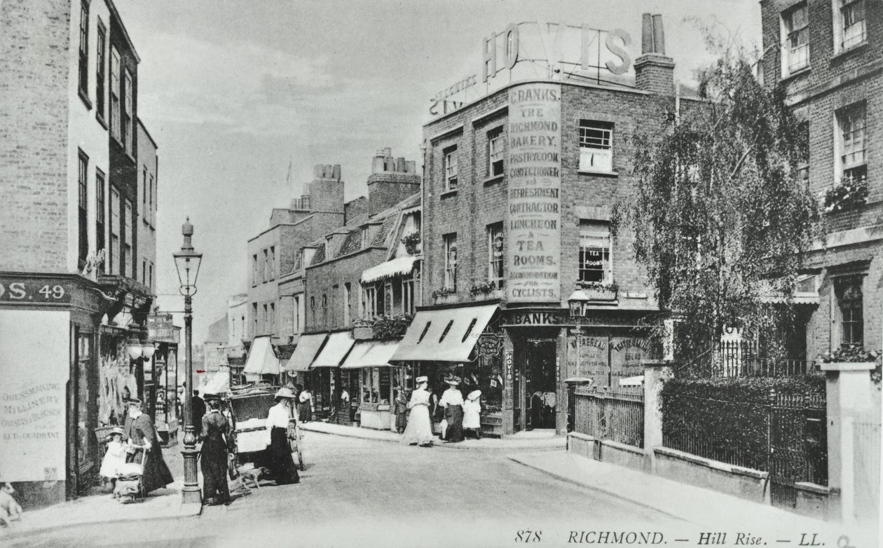 Hill Rise, Richmond: generell utsikt, 1895 av English Photographer