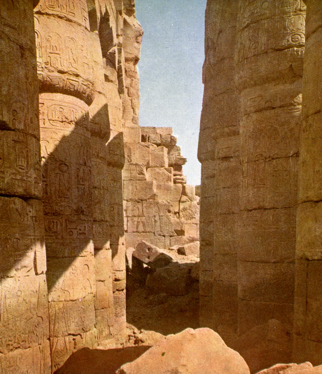 Karnak tempelkompleks av English Photographer