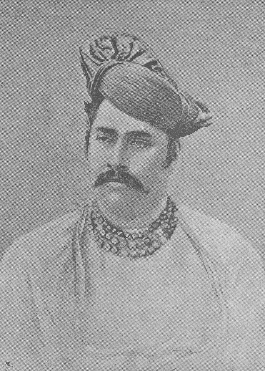 Maharaja Shivaji Rao Holkar fra Indore av English Photographer