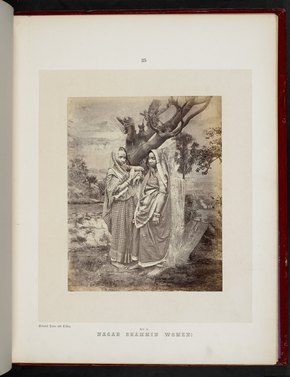 Nagar Brahman kvinner, Bombay av English Photographer