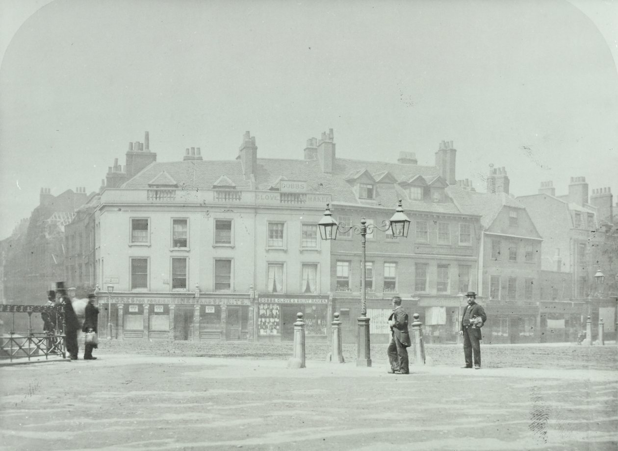 Princes Street, Westminster LB: fra helligdommen, 1885 av English Photographer