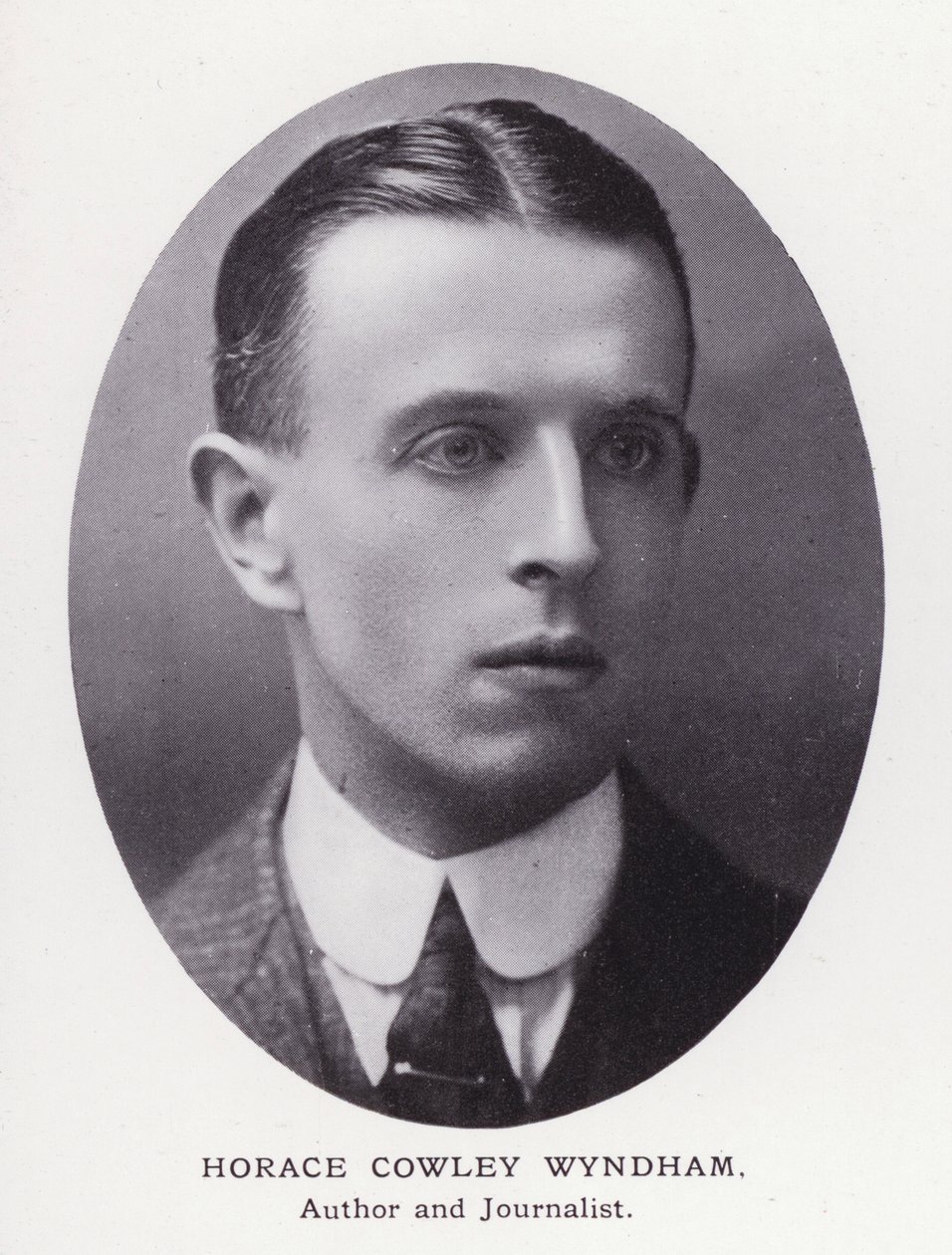 Prominente menn fra London: Horace Cowley Wyndham (s/hvitt-bilde) av English Photographer