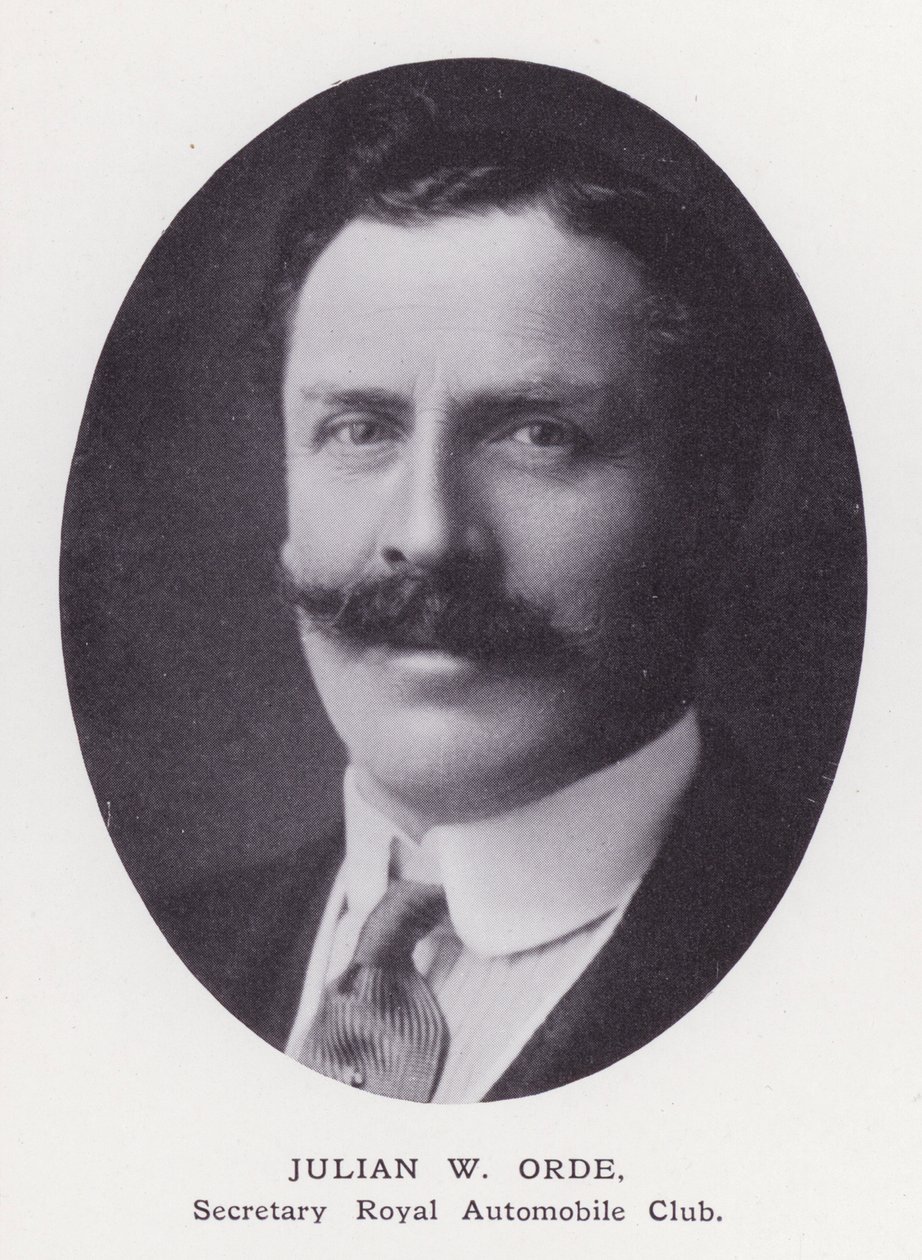 Prominent Men of London: Julian W Orde (s/hv-bilde) av English Photographer