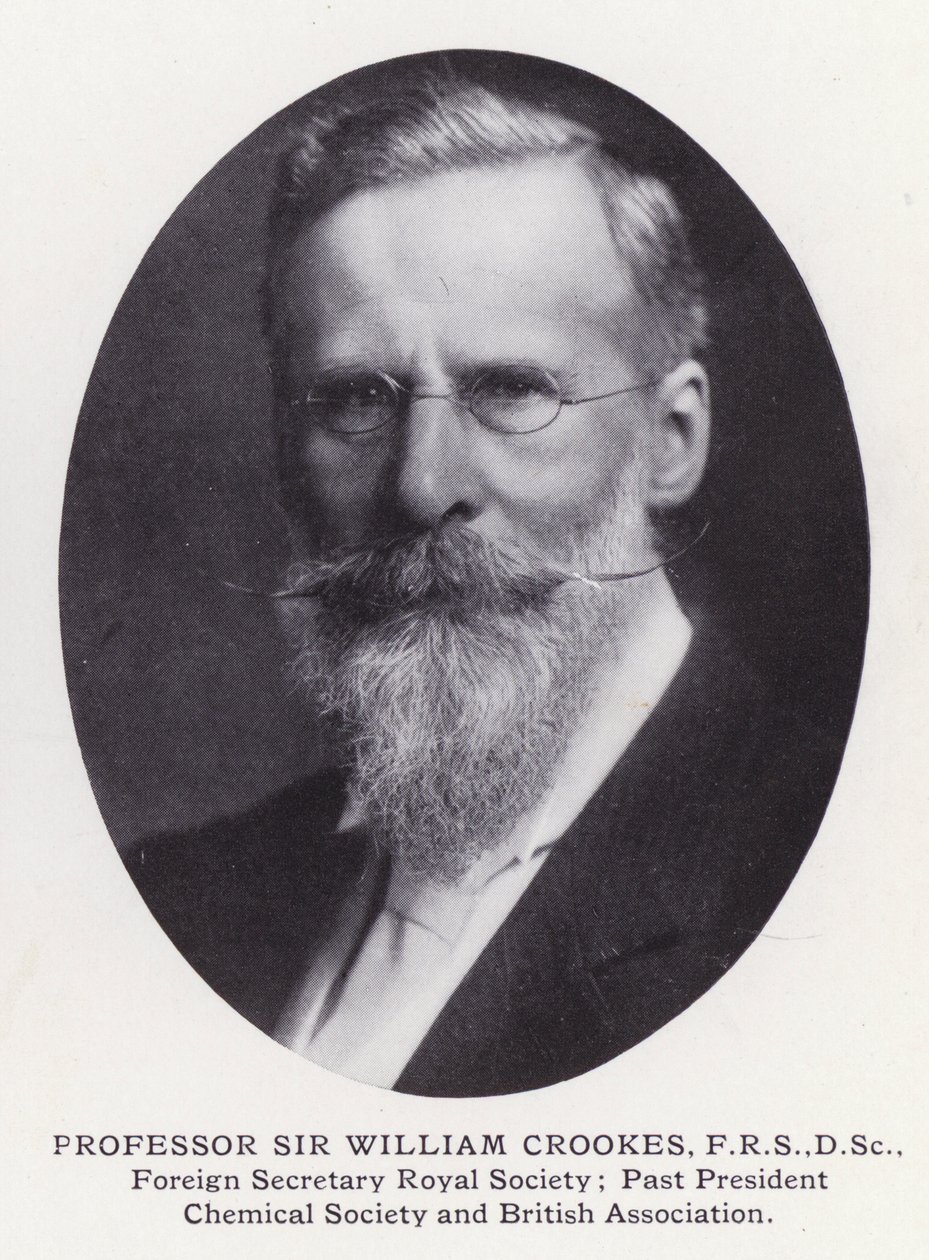 Prominent Men of London: Professor Sir William Crookes (s/hv-bilde) av English Photographer