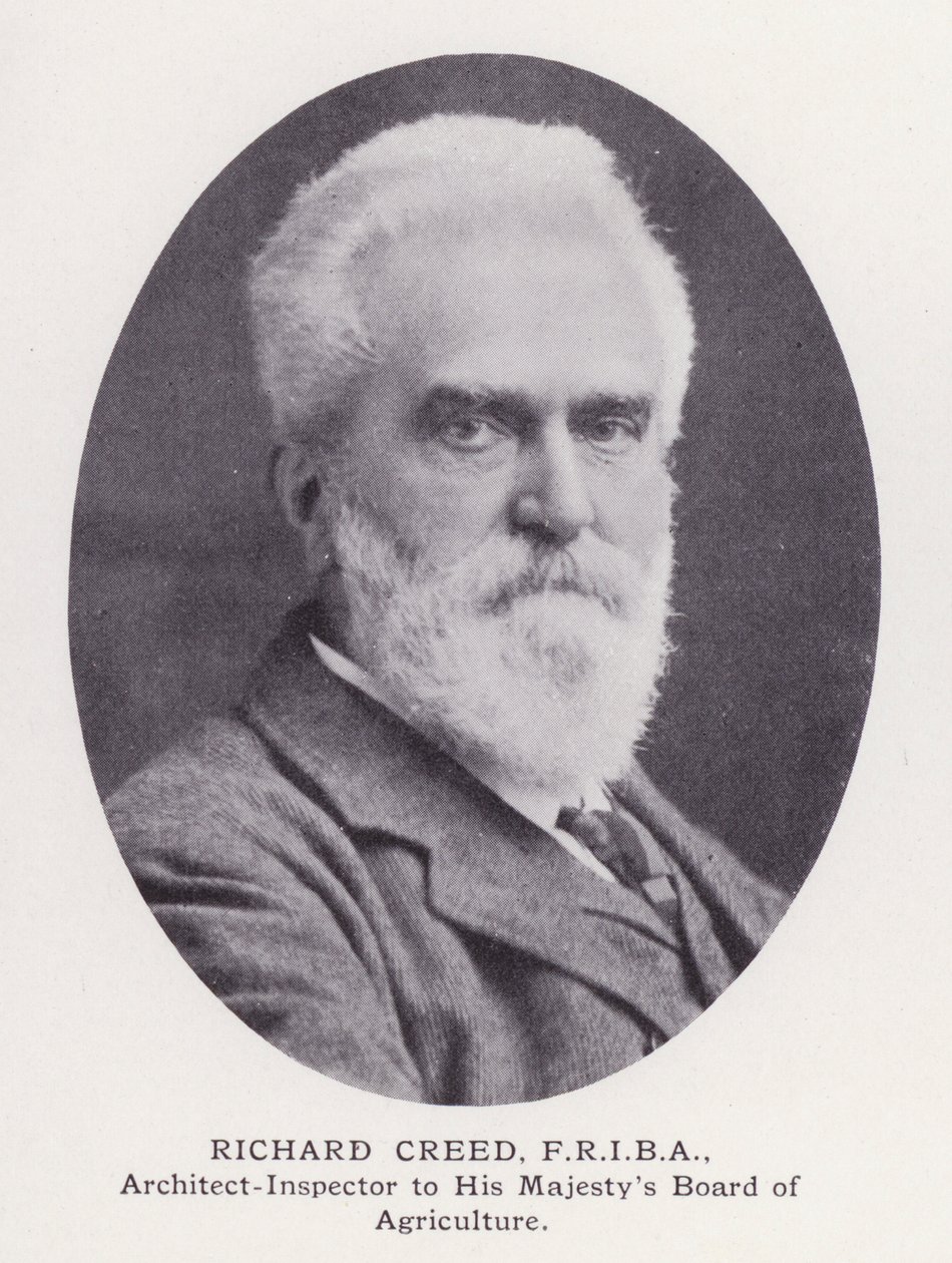 Prominent Men of London: Richard Creed (s/hv-bilde) av English Photographer