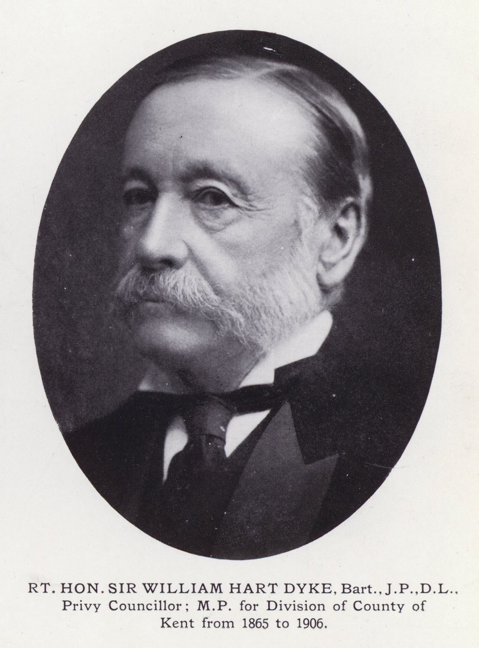 Prominent Men of London: Rt Hon Sir William Hart Dyke (s/hv-bilde) av English Photographer