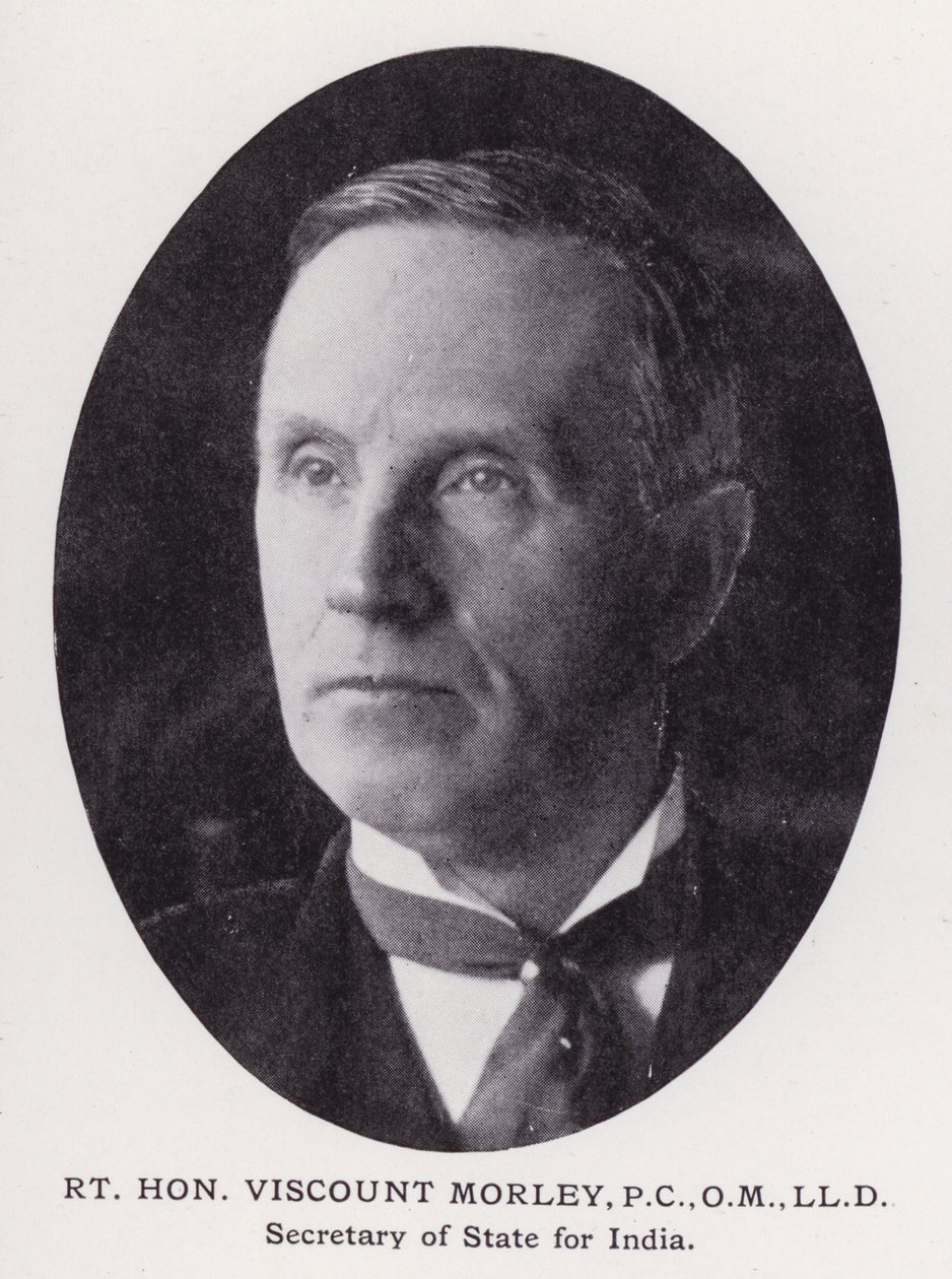 Prominent Men of London: Rt Hon Viscount Morely (s/hv-bilde) av English Photographer