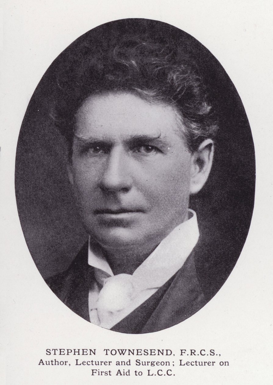 Prominent Men of London: Stephen Townesend (s/hv-bilde) av English Photographer