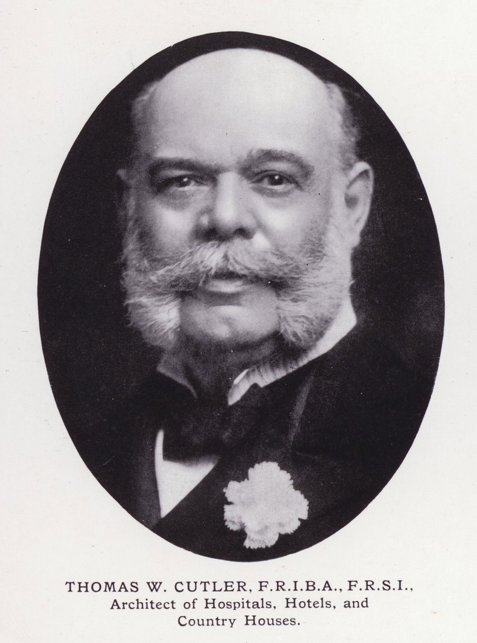 Prominent Men of London: Thomas W Cutler (s/hv-bilde) av English Photographer