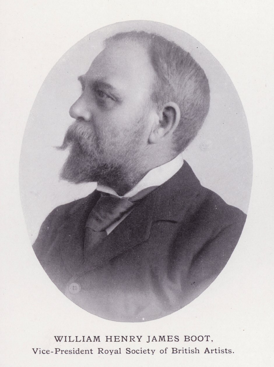 Fremtredende menn fra London: William Henry James Boot (s/hv-bilde) av English Photographer