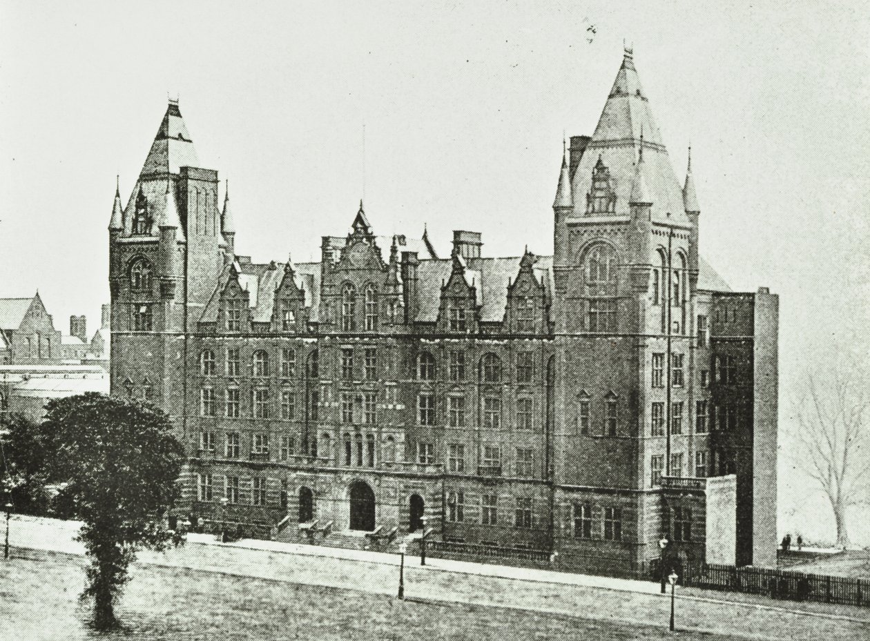 Royal College of Music: eksteriør, 1894 av English Photographer