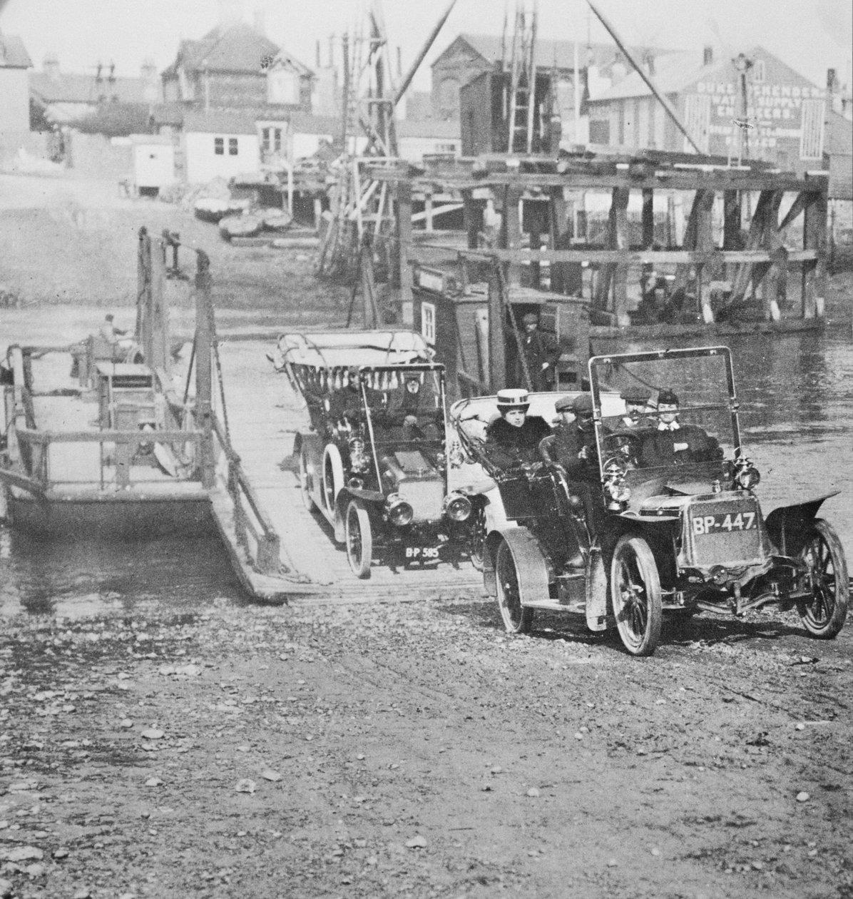 The Arun, Littlehampton, ca. 1908 av English Photographer