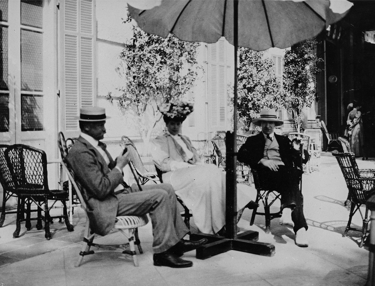 Hotel Veranda, ca. 1904 av English Photographer