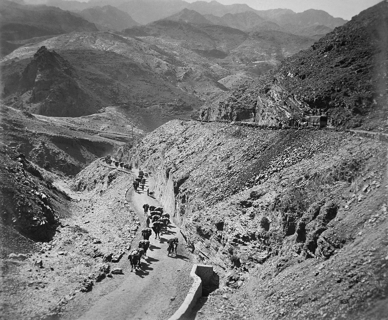Khyber-passet, North West Frontier of India av English Photographer