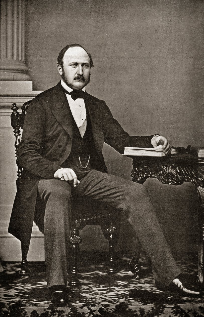 Det siste portrettet av HKH Prins Albert (1819-65) av English Photographer