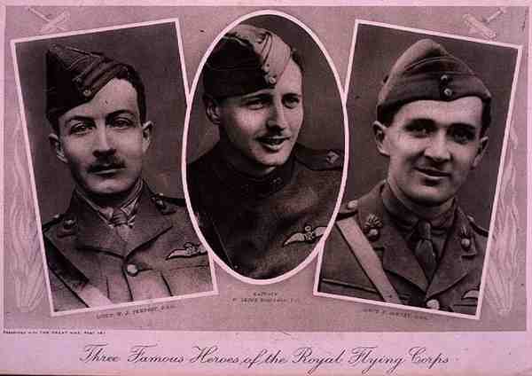 Three Famous Heroes of the Royal Flying Corps, for 