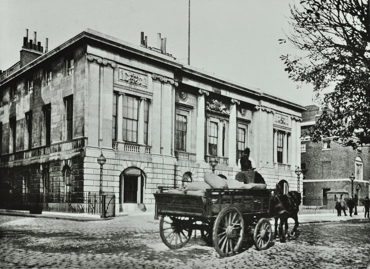 Trinity House, Trinity Square, City of London, 1890 av English Photographer