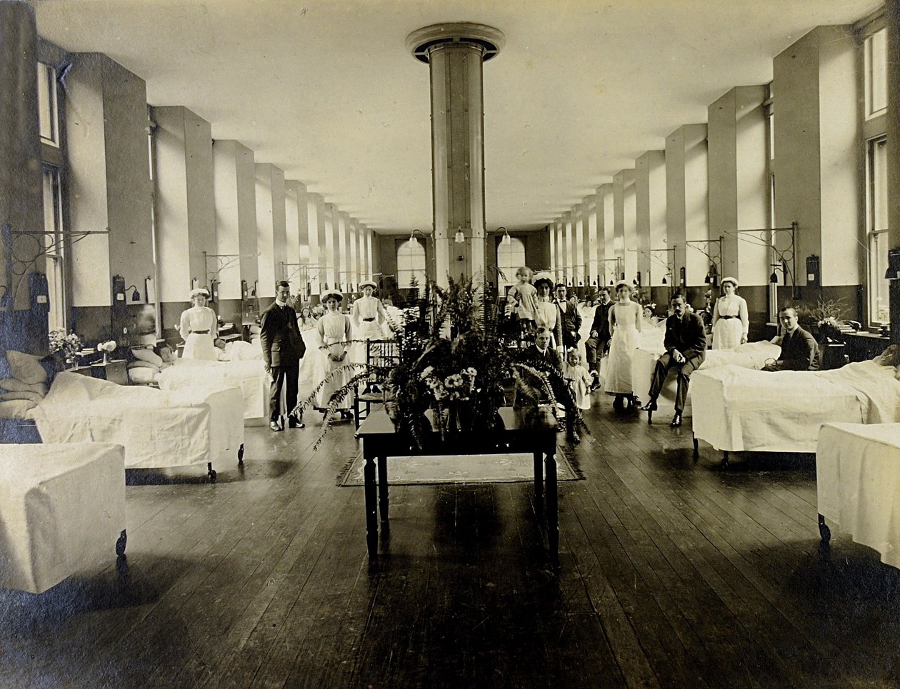 Victoria-avdelingen ved St. Thomas Hospital, London, ca. 1900 av English Photographer